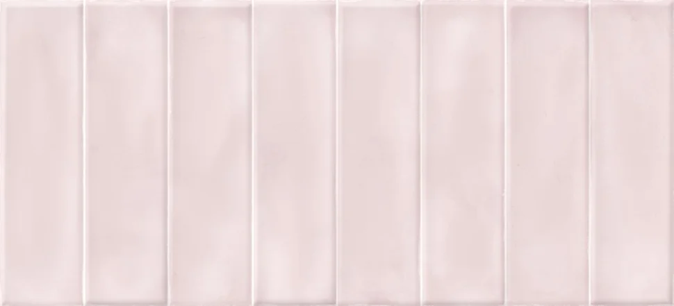 Плитка CERSANIT Pudra кирпич рельеф розовая стена 20x44 арт.PDG074D