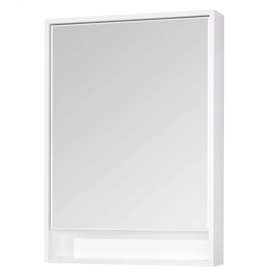 Зеркало-шкаф Capri 60 белый с подсветкой