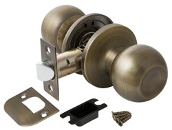 Ручка-защелка без фиксатора PUNTO DK672 MAB-PS (6072 MAB-P) матовая бронза