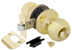 Ручка-защелка фиксатор PUNTO DK672 PB-BK (6072 PB-B) золото