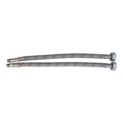 Подводка гибкая для смесителя 1/2" в стальной оплетке 120 см (пара) Lytcho