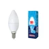 Лампа светодиодная 11W E14 220V 4000К NW (белый) Свеча матовый (C37) Volpe Norma