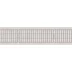 Решетка водоприемная GIDROLICA Standart РВ -15.24.100 штампованная стальная нержавеющая, кл. А15 1000*236*20 мм арт.523