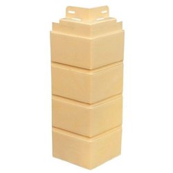 Угол наружный BrickPanel кирпич желтый 0,119*0,32 м