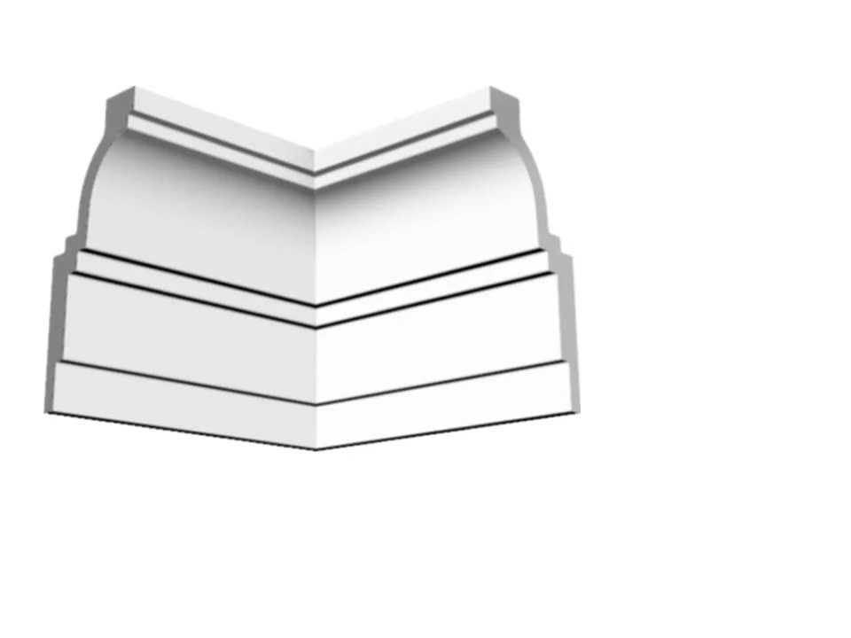 Элемент угловой ЛАГОМ внутренний (упак - 4шт , коробка - 4 упак) 11Е