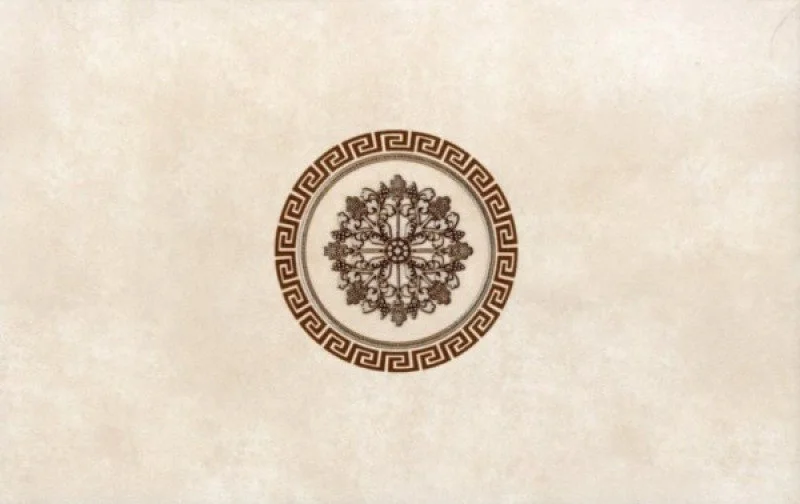 Плитка PiezaRosa Адамас св. коричневый декор 25х40 арт.340161