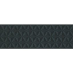 Плитка KERAMA MARAZZI Диагональ черный структура обрезной 25x75x11арт. 12121R