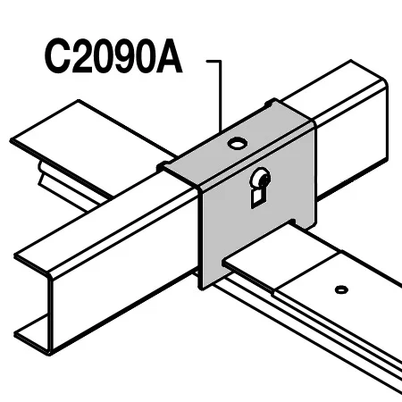 Аксессуар к подвесной системе ARMSTRONG Фиксирующая клипса-защелка (100шт/упак) арт.BPM300120