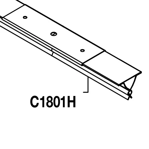 Аксессуар к подвесной системе ARMSTRONG Пружинная рейка (3600 мм) (10шт/упак)