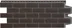 Панель цокольная Grandline Состаренный кирпич, шоколадный 995*0,39 м (S=0.39м2) с закрашенным швом