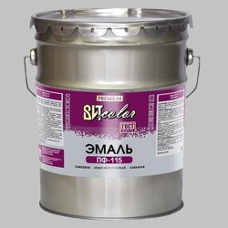Эмаль ПФ-115 голубая 20 кг ВИТ color ГОСТ 6465-76