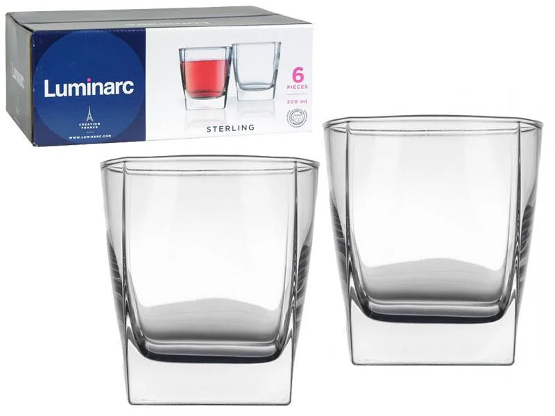 Набор стаканов Luminarc 6 шт H7669/01048 300мл Sterling