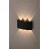 Светильник подсветка для зданий ЭРА 6*1Вт IP 54 черный, WL12 BK