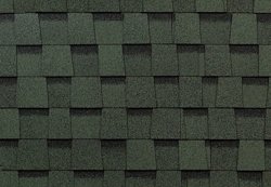 Черепица гибкая ТЕХНОНИКОЛЬ SHINGLAS ФАЗЕНДА зеленый S=2,6м2/уп, нарезка=Драконий зуб