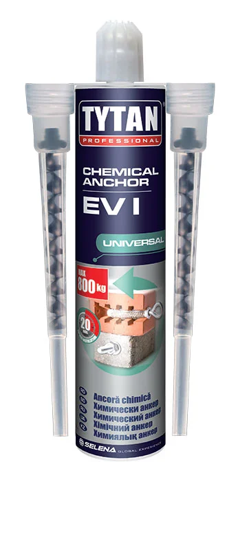 Анкер химический TYTAN Professional универсальный EV-I серый, 300 мл