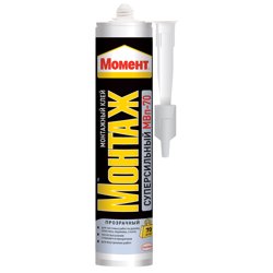 Клей монтажный МОМЕНТ МОНТАЖ суперсильный прозрачный 280г МВп-70