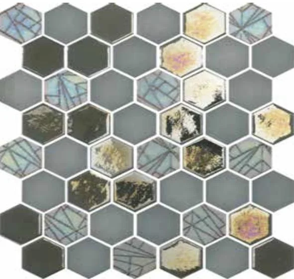 Мозаика Sixties Grey 6 33х29,8 (размер чипа 5,0х5,0)