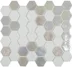 Мозаика Sixties White 6 33х29,8 (размер чипа 5,0х5,0)