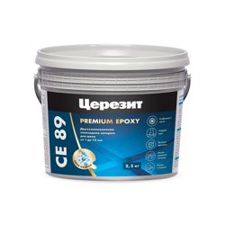 Затирка эпоксидная CERESIT CE 89 Premium Epoxy цвет 801 белый 2,5 кг