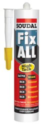 Клей-герметик гибридный СОУДАЛ Фикс Алл НТ серый 290 мл ( Т-ра перевозки не ниже 0 град)