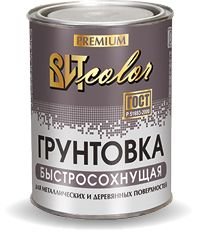 Грунтовка ВИТ color быстросохнущая красно-коричневая 1,8 кг (сушка 1 ч.) ГОСТ 51693-2000