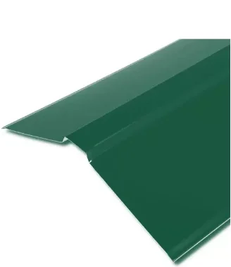 Конек плоский Norman RAL 6018 (майская зелень) (190*190) длина 2 метра