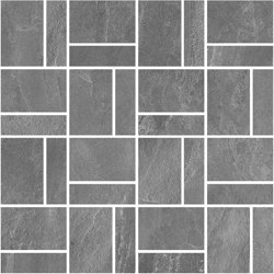 Плитка KERAMA MARAZZI Про Слейт серый мозаичный декор пол 30x30x11 арт.T021&#92;DD2038