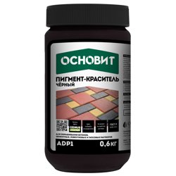 Пигмент-краситель ОСНОВИТ КОЛОРСКРИН AdP1 черный 0,6 кг