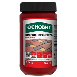 Пигмент-краситель ОСНОВИТ КОЛОРСКРИН AdP1 красный 0,7 кг