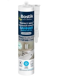 Герметик силиконовый BOSTIK Perfect Seal Ванная Экстра прозрачный 280мл (Т-ра перевозки не ниже +5град)