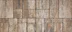 Плитка тротуарная Бавария Песчаник 1120*490*60 мм (4 элем, комплект 23 шт/0,5488 кв.м.) Color mix верхний прокрас, белый цемент, микрофаска СИЯН