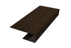 J-профиль Принт Элит Coffee Wood (Кофейное дерево) для софита 25*18*3м.п.