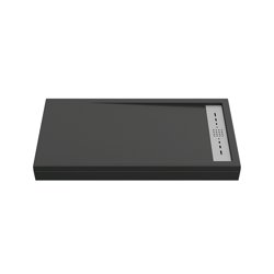 Поддон литьевой прямоугольный Good Door Stella 120х80 черный