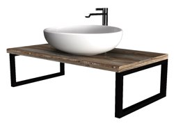 Столешница 1МАРКА GRUNGE LOFT 100 Дуб Намибия