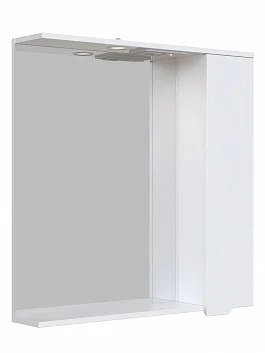 Зеркало-шкаф SANSTAR Bianco 70 П, 1 дверца