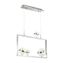 Подвес 4192/31L L-VISION ODL19 72 хром/белый LED 31W DOMUS