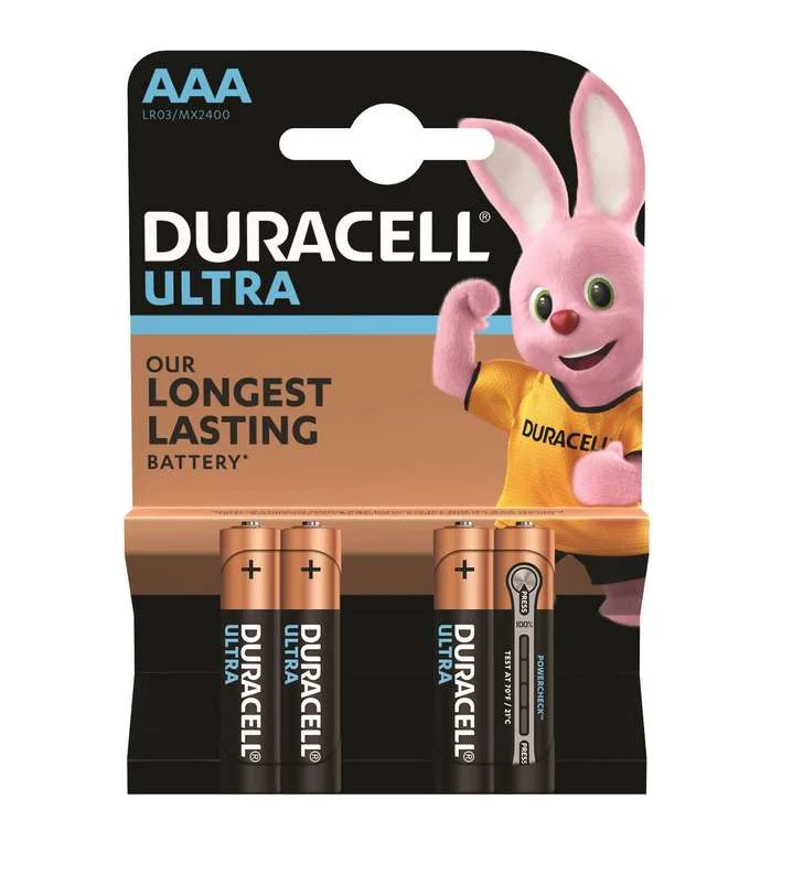Элемент питания Duracell LR03-4BL Ultra (уп. 4шт)
