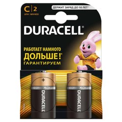 Элемент питания Duracell LR14-2BL (уп. 2шт)