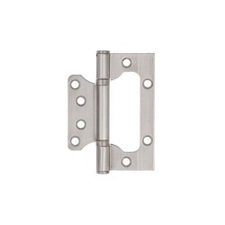 Петля накладная "БАБОЧКА" AJAX 100/P-2B 100x2,3 SN матовый никель (2шт.)