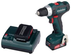 Дрель-шуруповерт аккумуляторная METABO PowerMaxx BS 12, 2*2 Ач LiIon, кейс