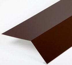 Планка карнизная Viking RAL 32 (тёмно-коричневый) (100*69) 0.5 мм, длина 2 метра
