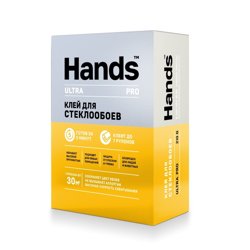 Клей обойный Hands Ultra PRO стеклообои 210 г (до 30 кв.м.)
