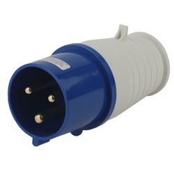 Вилка переносная ЭРА 023 2Р+РЕ 32А 220В IP44