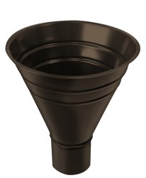 GL Воронка водосборная, 150/100 мм RAL 7024 (размеры 300/100мм)