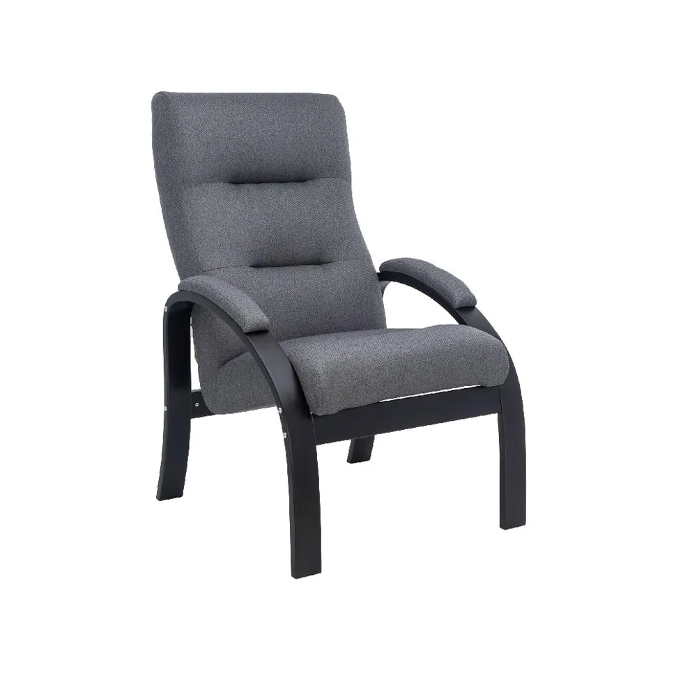 Кресло для отдыха Leset Лион, обивка Малмо 95, каркас венге