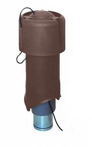 Вентилятор KROVENT Moto R 190/125 коричневый (RAL 8017) 106472