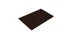 Плоский лист PE RAL 8017 (шоколад), 0.4 мм, 1,25*1 м.п., пл=1.25м2 (в пленке)