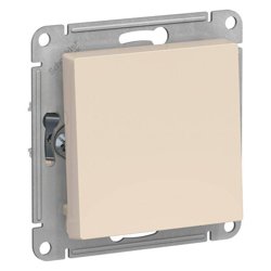 Механизм выключателя одноклавишный СП AtlasDesign 10А IP20 (сх. 1) 10AX беж. SE ATN000211 Systeme Electric