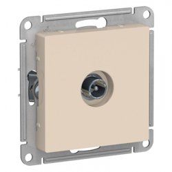 Механизм розетки TV оконечной AtlasDesign 1DB беж. Systeme Electric ATN000291