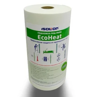 Подложка под обои EcoHeat 3мм размер 0,5*14м (7м2)